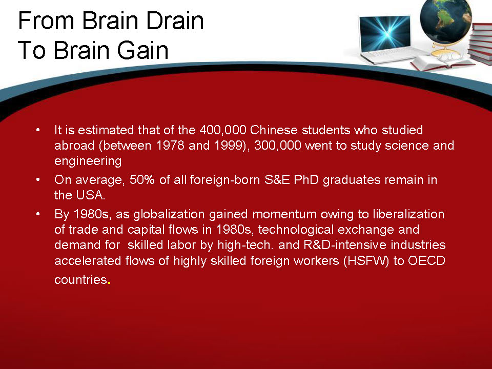 From Brain Drain to Brain Gain